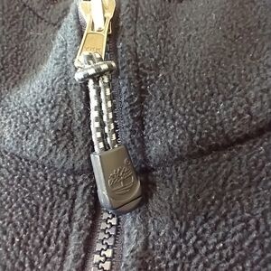 Timberland Polartec‎ Fleece 1/4 Zip, Navy Blue, Men's Size L, Made In USA